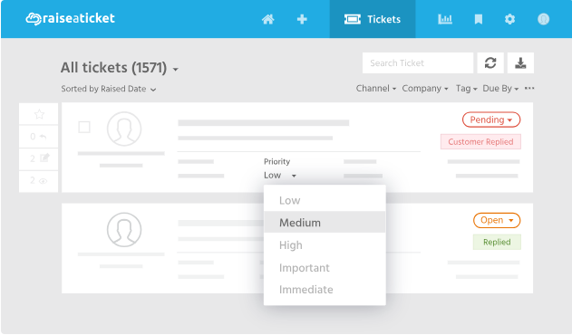 Raiseaticket inbox