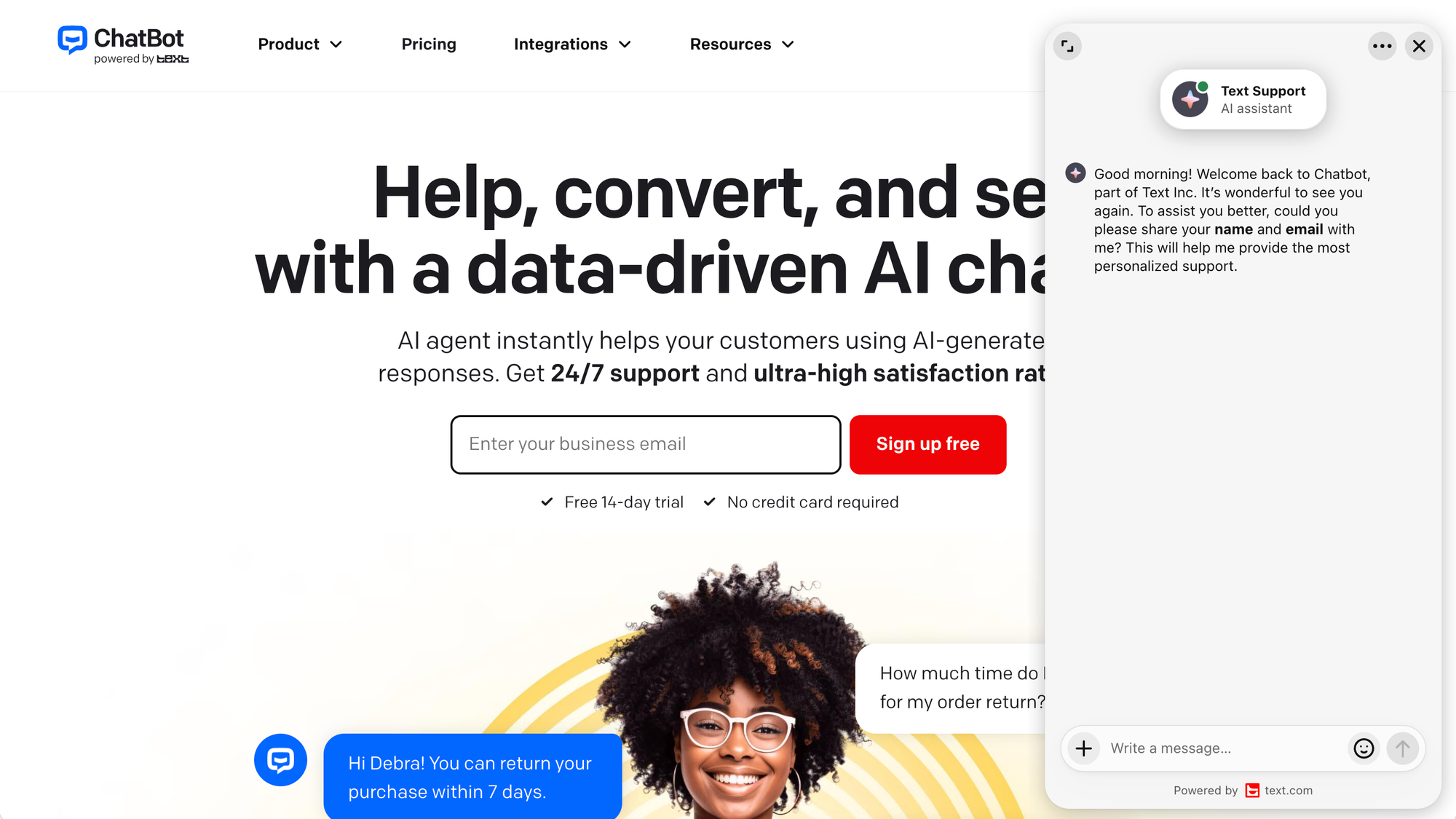 Chatbot.com chatbot.