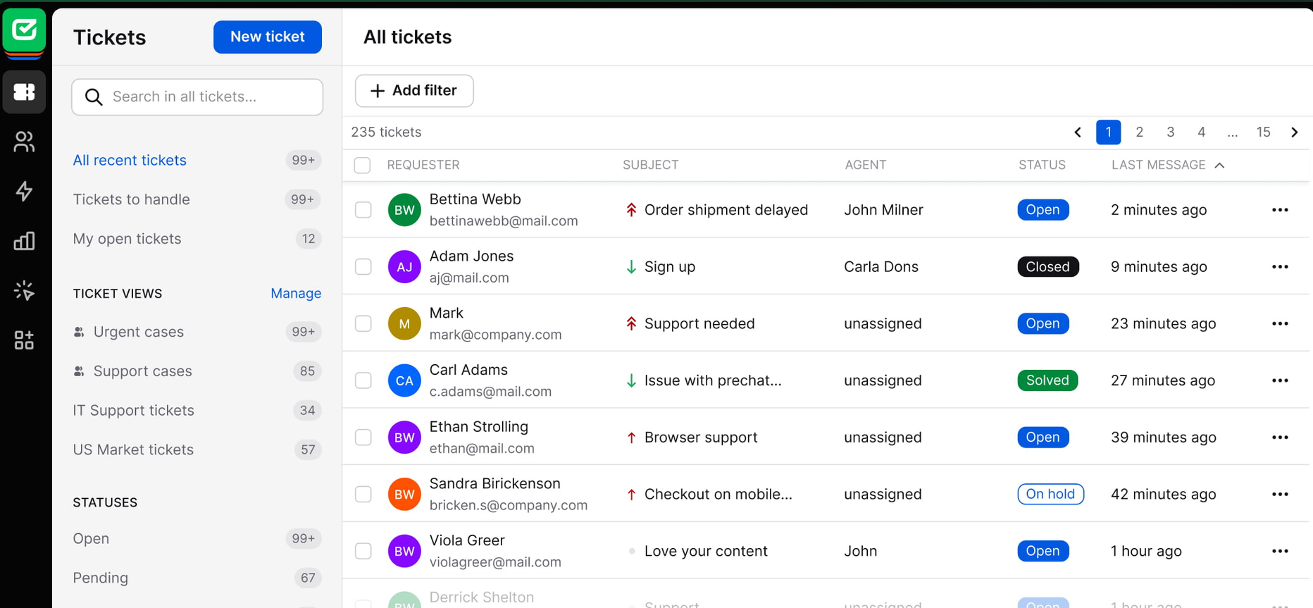 HelpDesk.com Tickets
