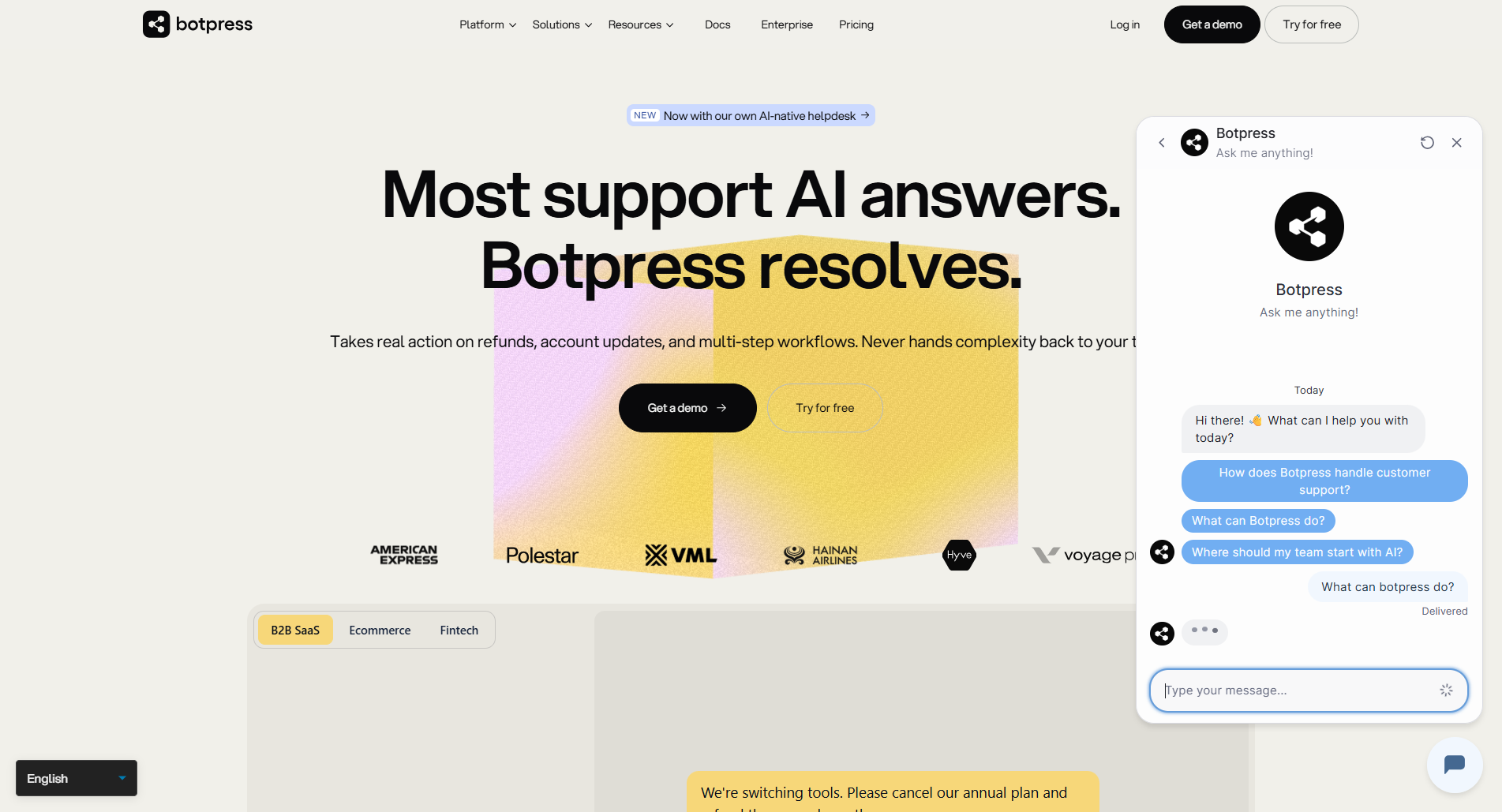 Botpress Chatbot