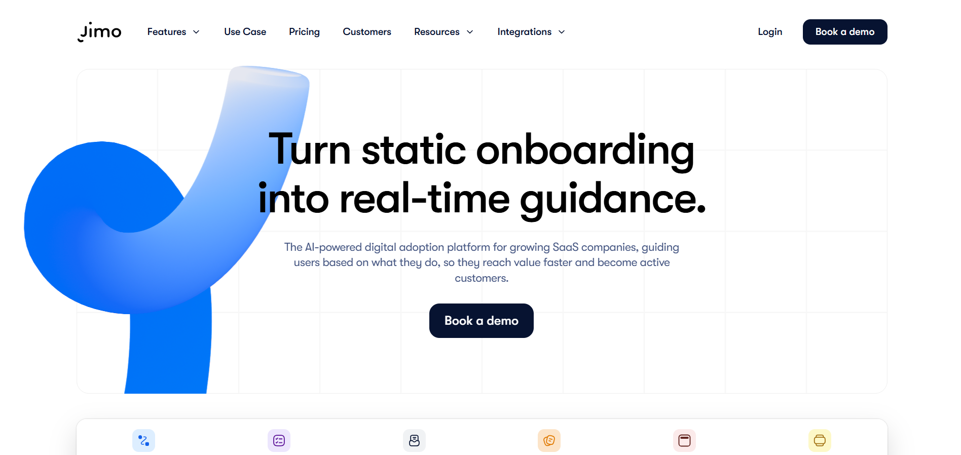 Jimo - AI-powered digital adoption and feedback tool