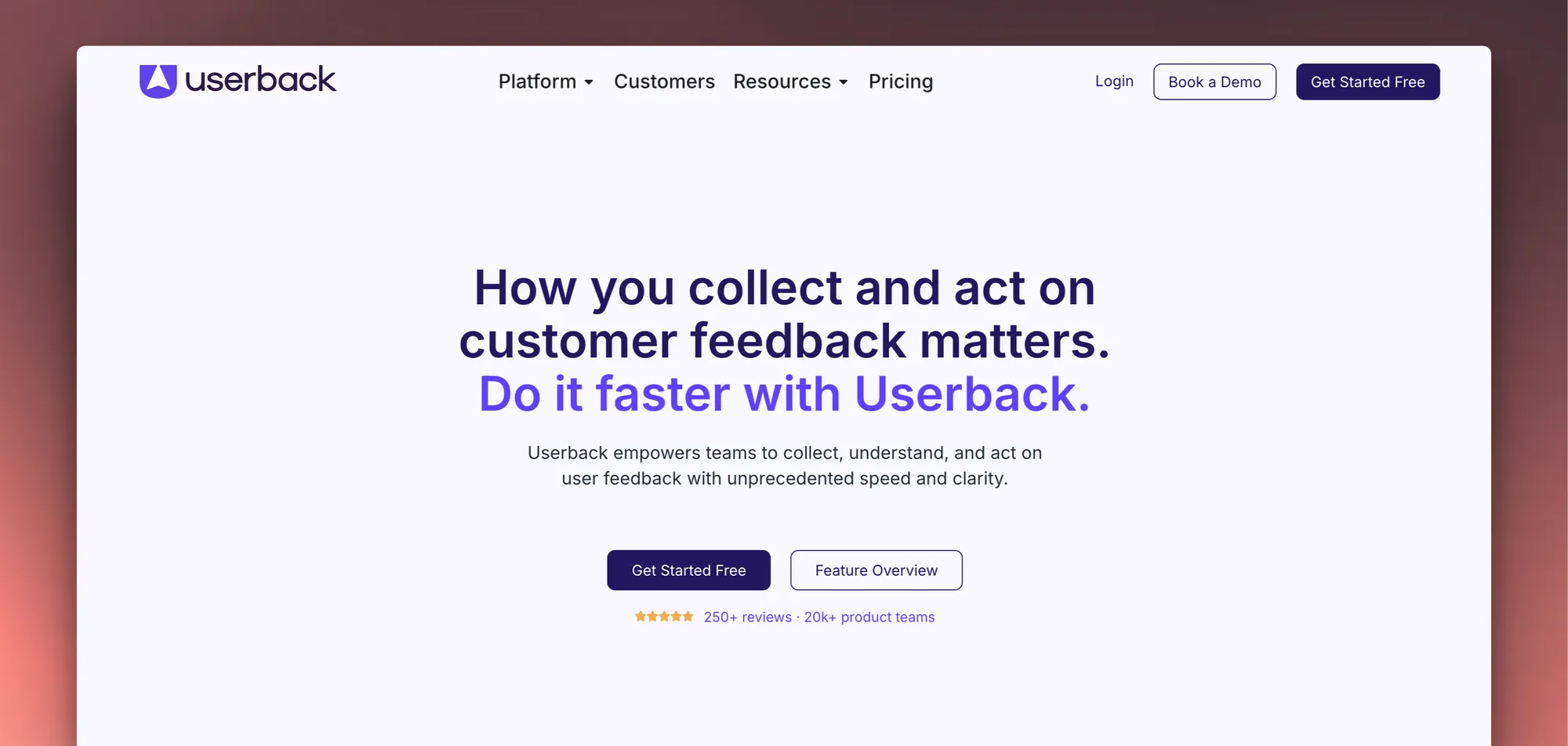 Userback product illustration.