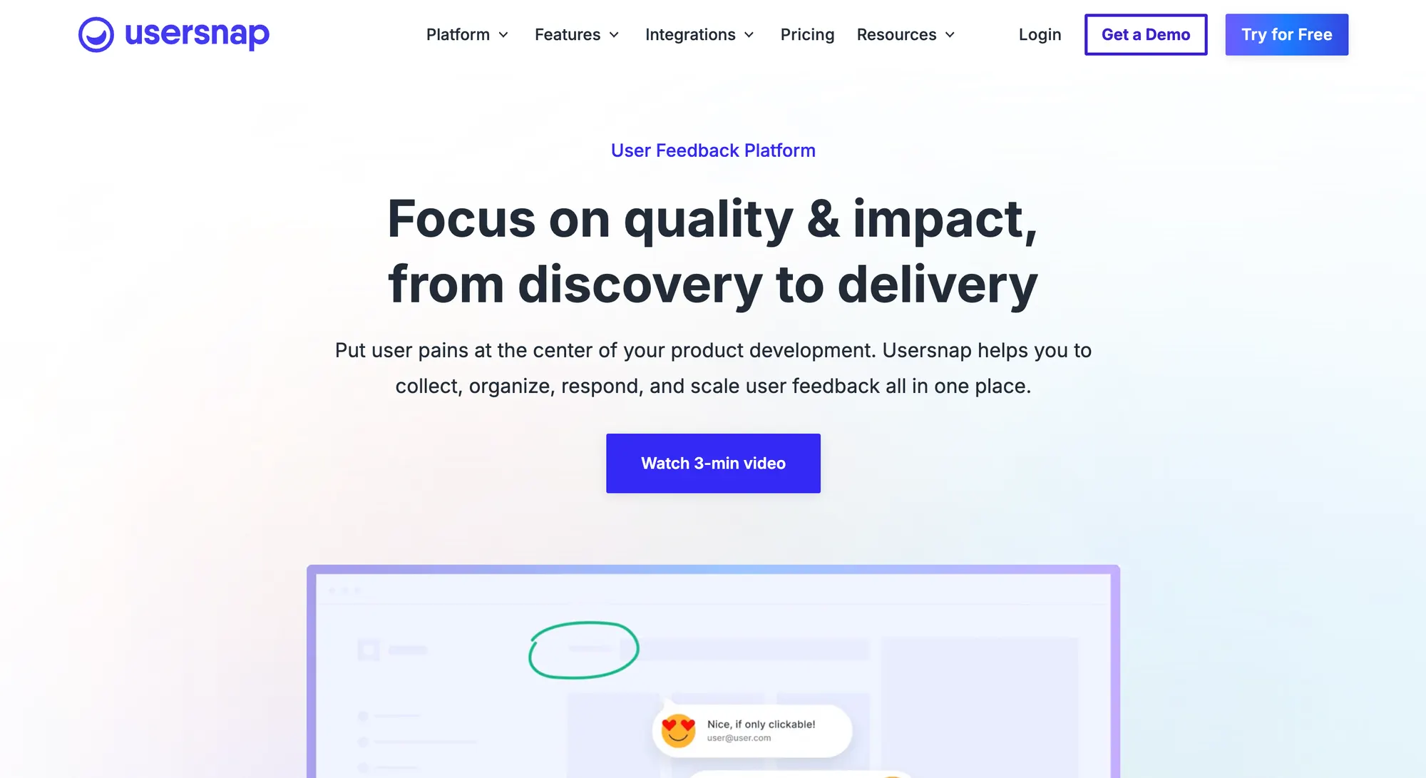 Zonka alternative: Usersnap