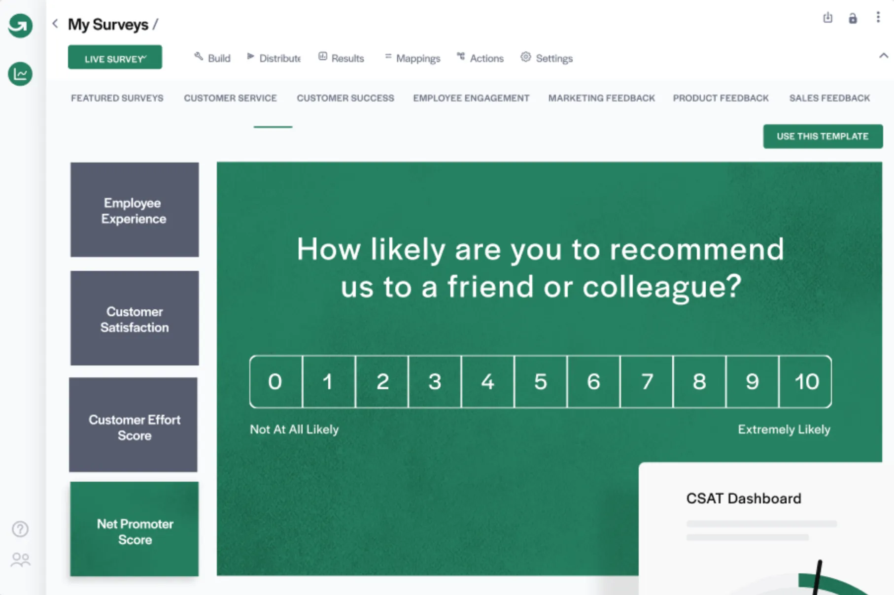 GetFeedback website widget.