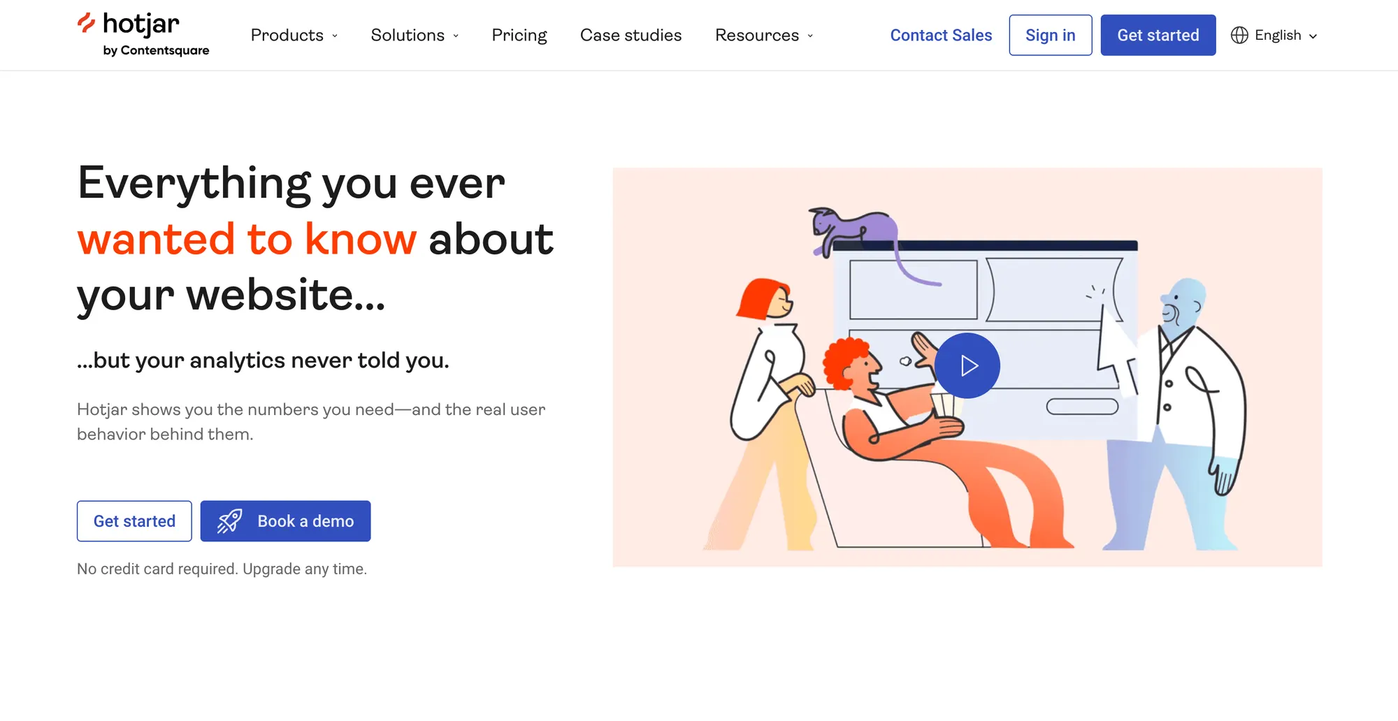 PLG tool: Hotjar