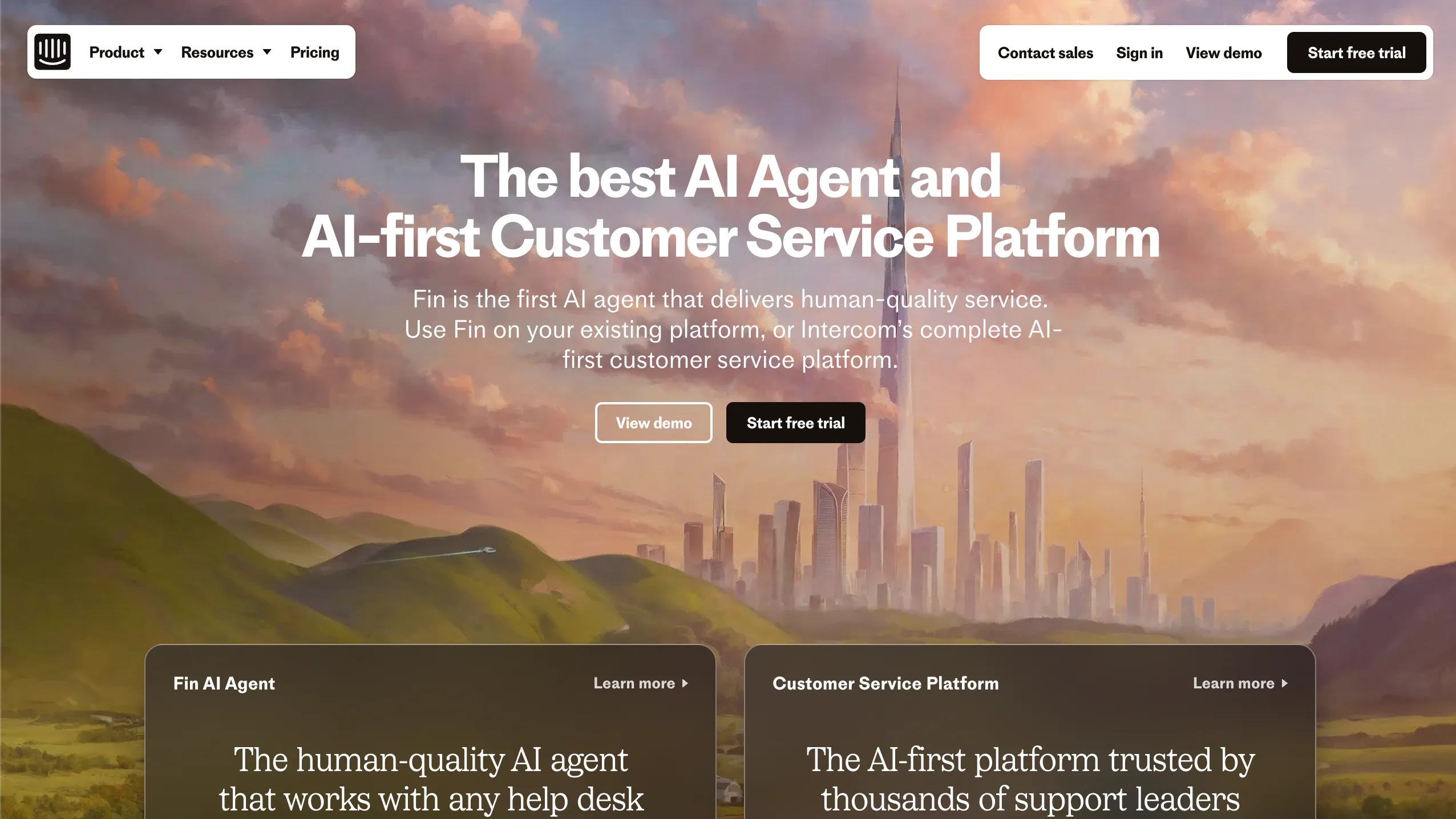 PLG tool: Intercom