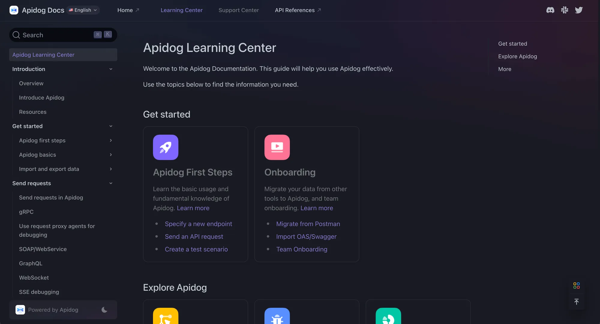 Apidog docs.