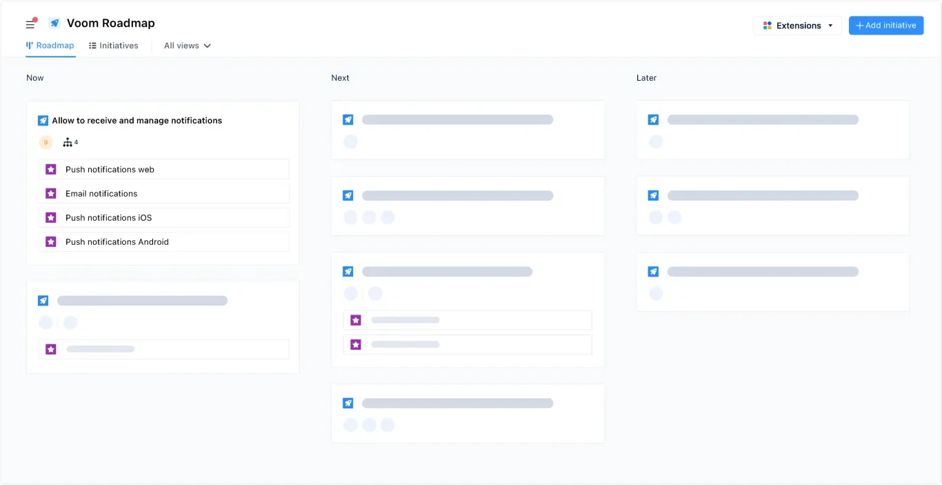 Airfocus roadmap