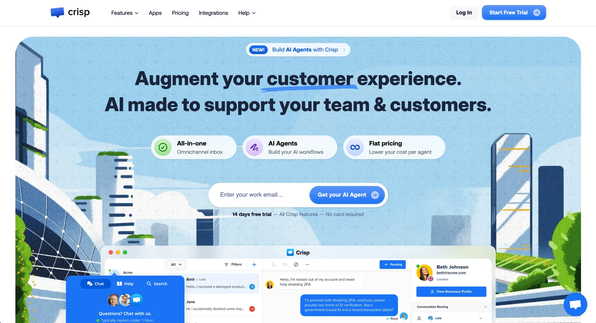 Crisp website.