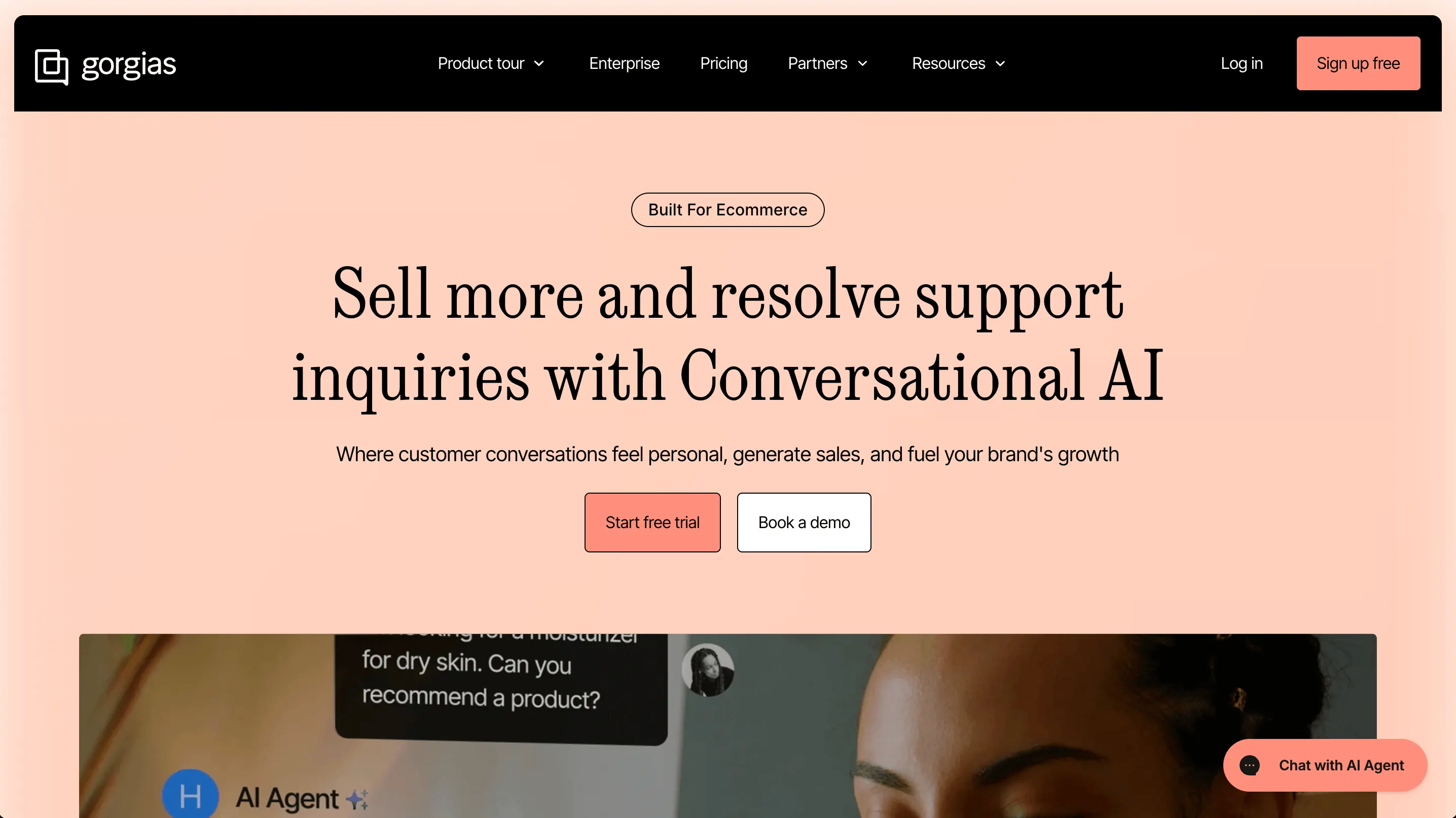Gorgias website.