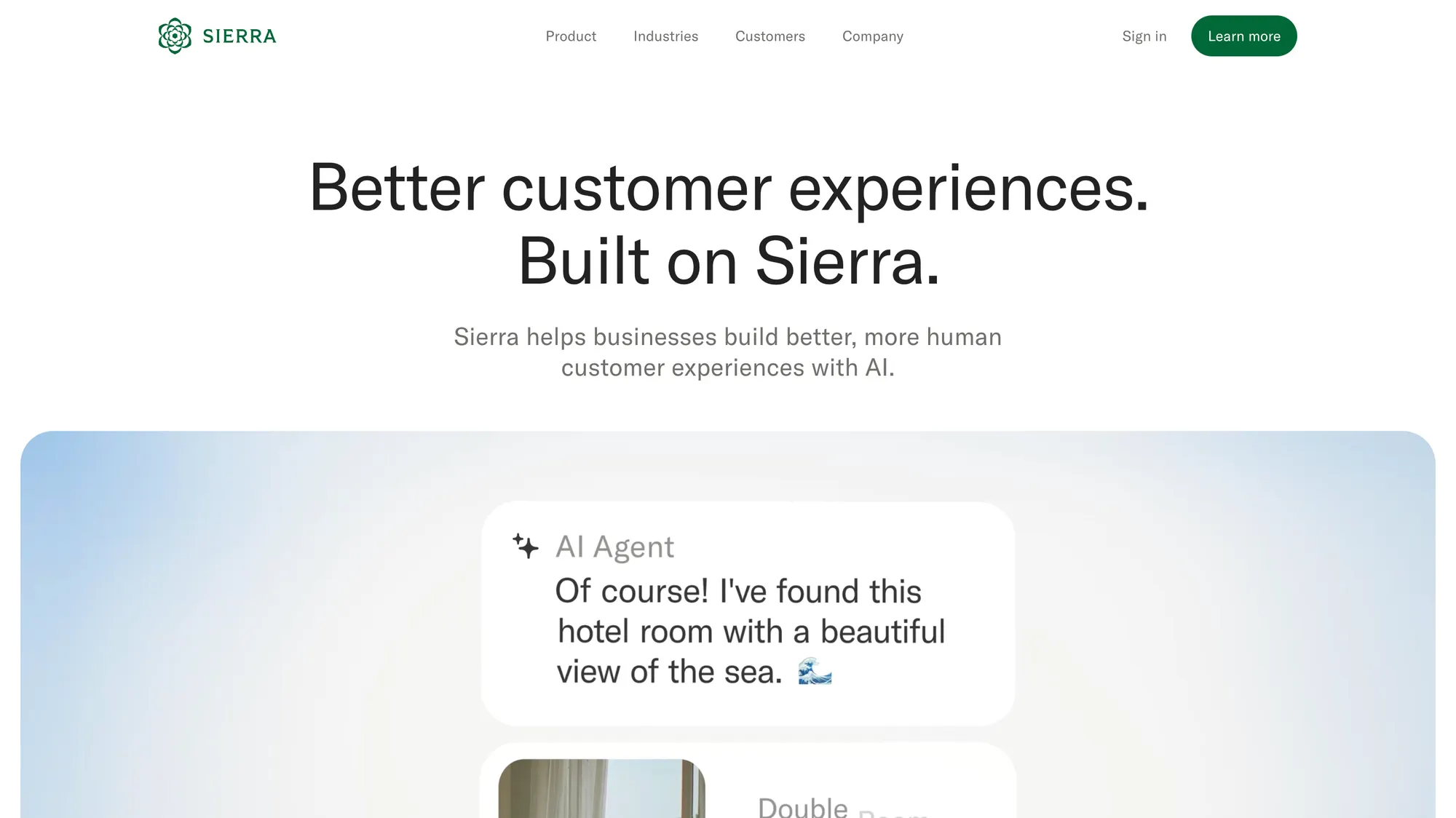 Sirra AI website.