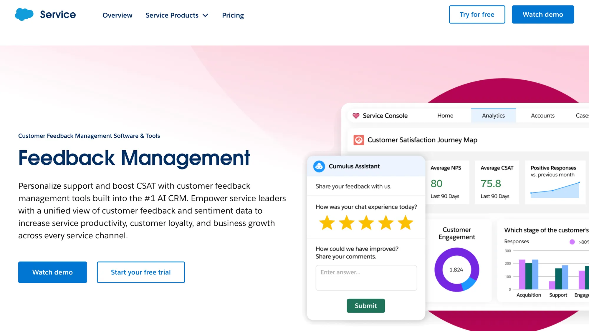 Salesforce feedback managment.