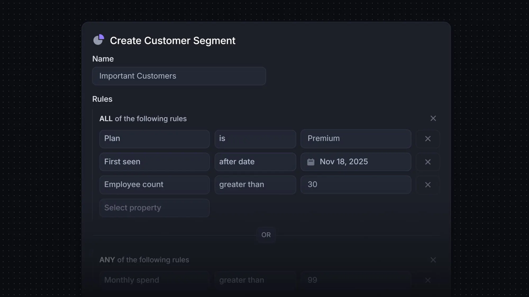 Segment customers by their data to prioritize better (e.g. paying customers).
