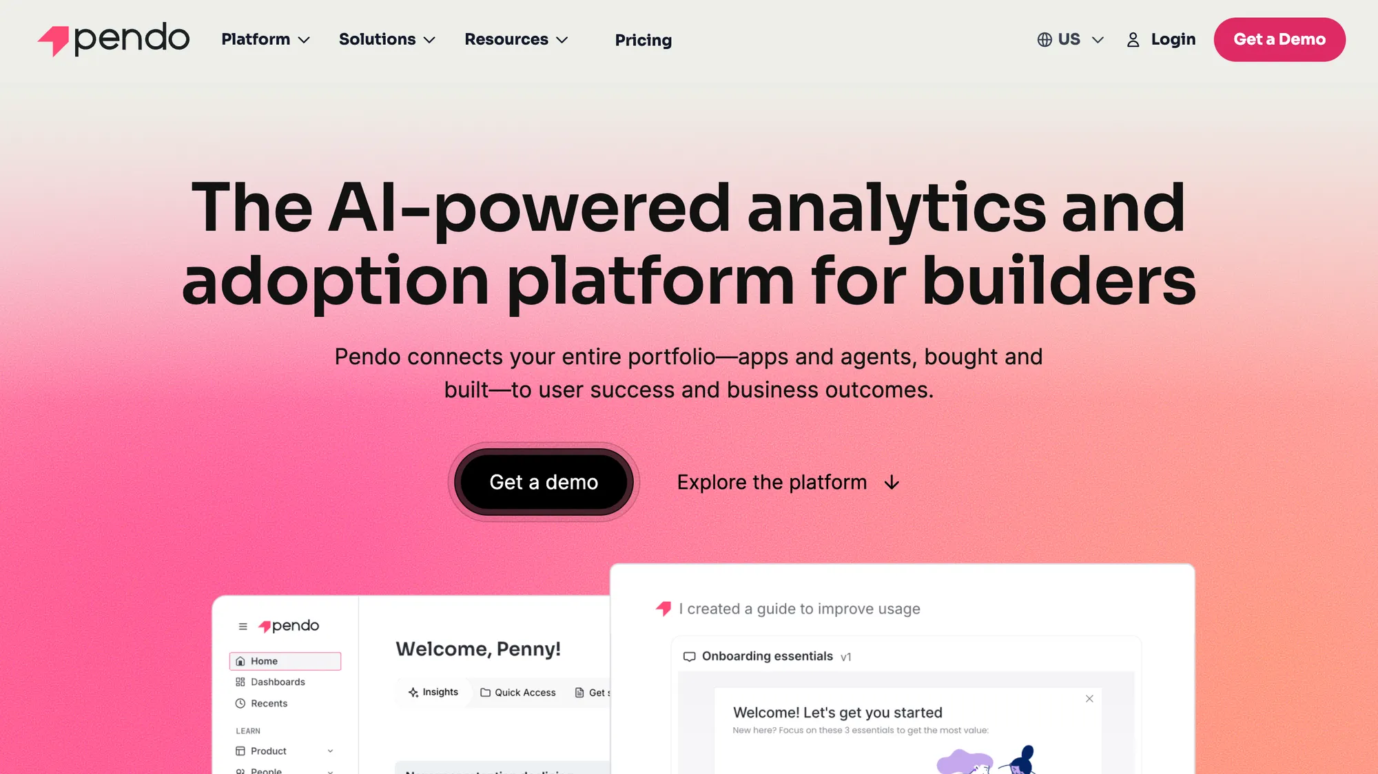 Pendo website.