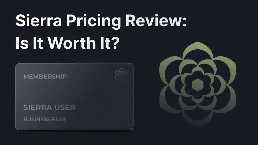 Sierra AI pricing 2026 illustration