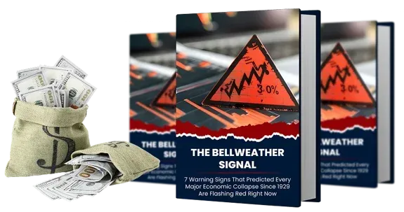 Book cover with warning triangle