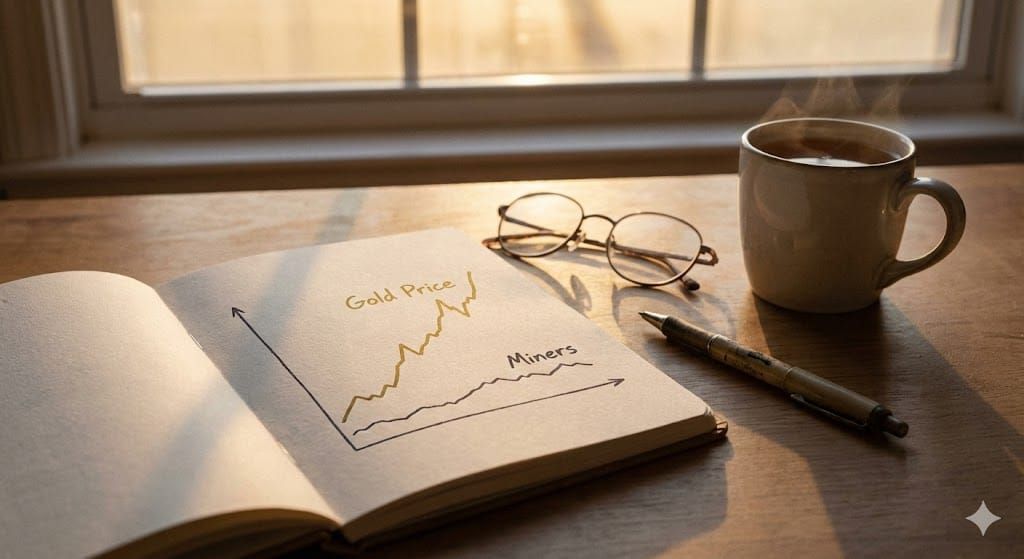 Why Gold Moves First — And Gold Stocks Move Later