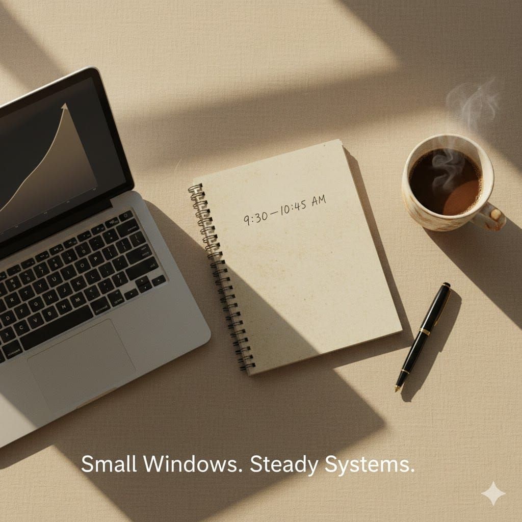 The Liberation of Small Windows: Why Predictable Routines Beat Endless Promises