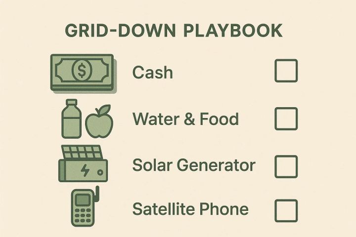 When the Grid Goes Down — My Financial & Survival Playbook