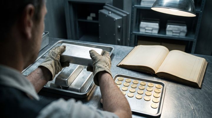 Holding gold and silver did not spread the risk this week