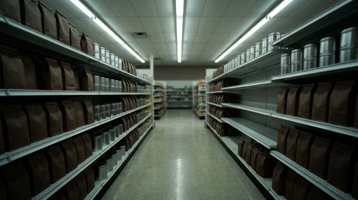 Coffee futures fell 25.88% and the shelf price still rose