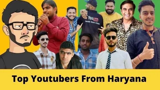 top YouTubers from Haryana
