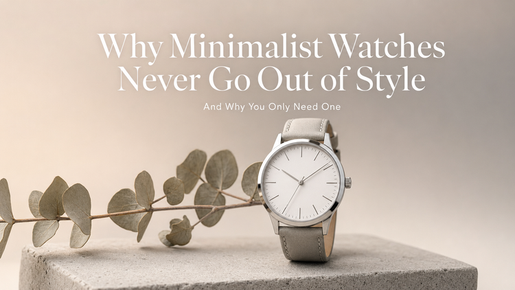 Why Minimalist Watches Never Go Out of Style (And Why You Only Need One)