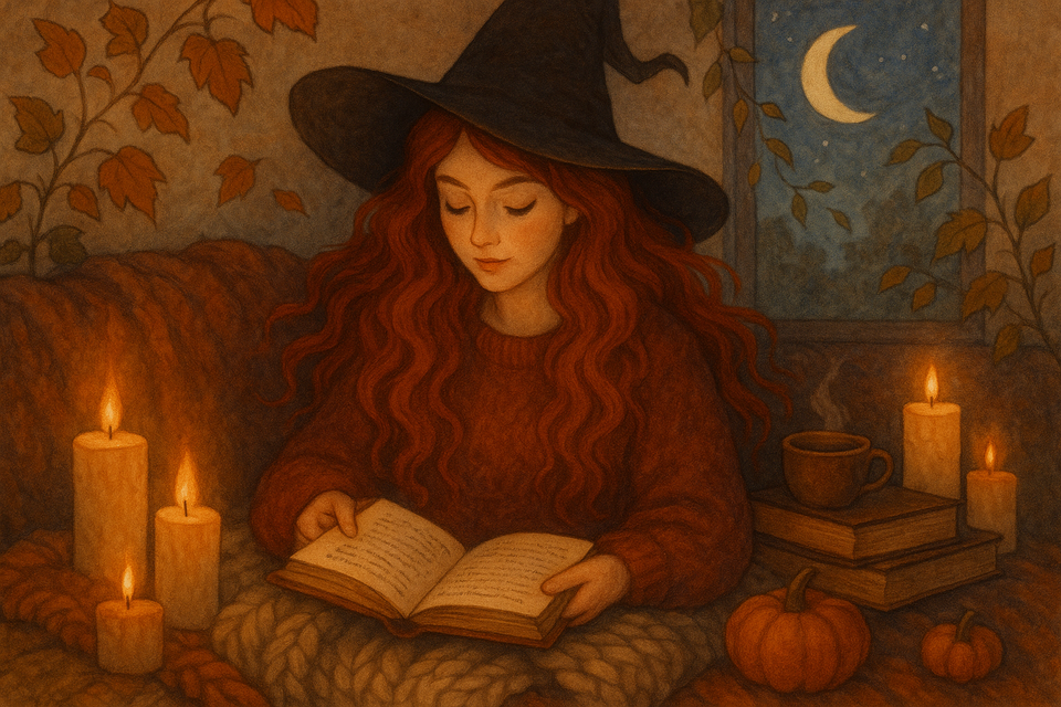 Creating A Witchy Reading Nook For Autumn