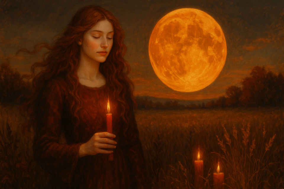 The Aries Full Supermoon: A Fire Beneath The Harvest Moon