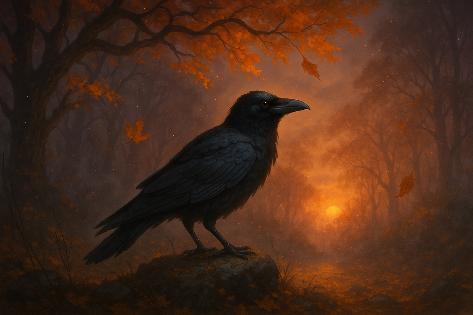 The Animal Messenger Series: The Crow-Messengers Between Worlds