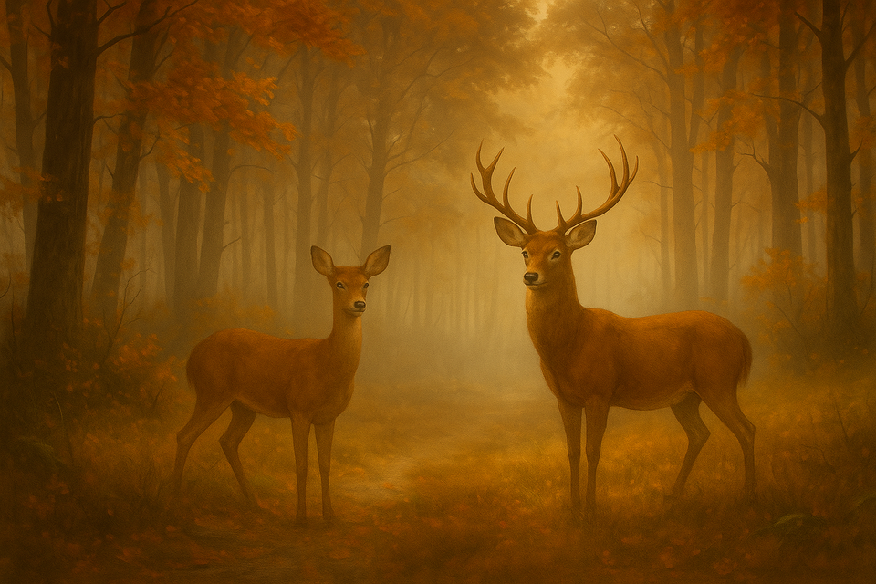 The Animal Messenger Series: The Deer - Spirit Of Gentleness