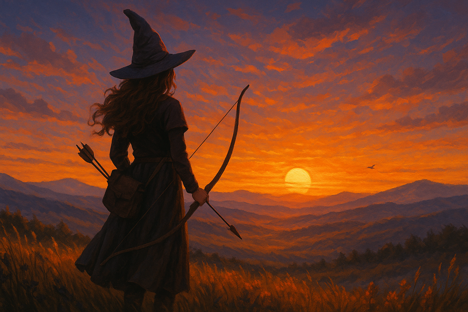 The Zodiac Signs As Witches Series: The Sagittarius Witch: Fire, Freedom, And Wandering Magic