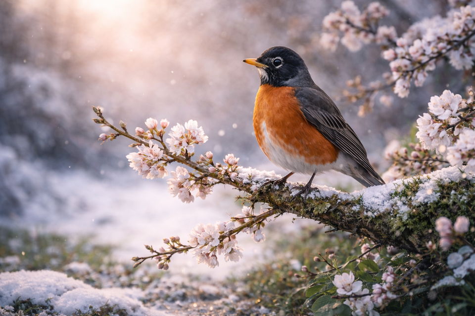 The Animal Messenger Series: The Robin-Messenger of Love and New Beginnings