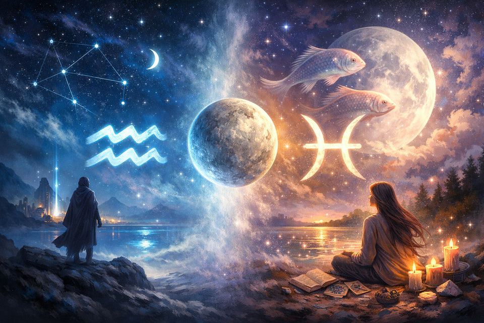 Mercury Leaves Aquarius and Enters Pisces: When Logic Softens into Intuition