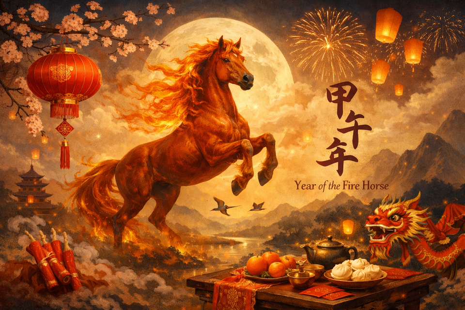 Welcoming the Lunar New Year: Honoring the Year of the Fire Horse
