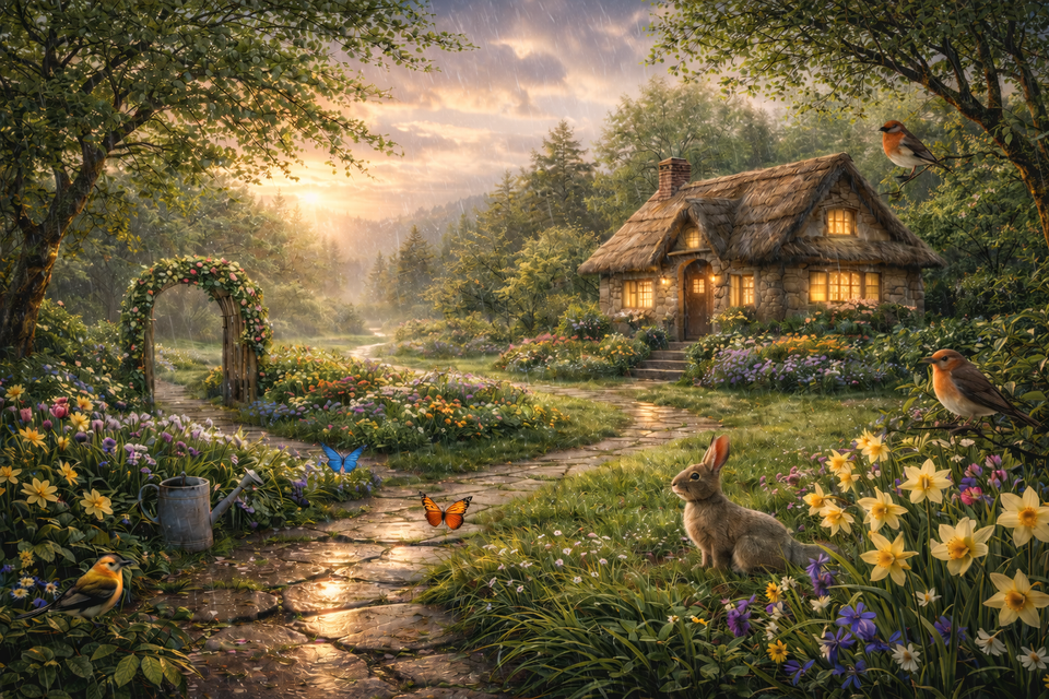 The April Almanac: Folklore, Omens, Spirit Guides, Animal Messengers & Seasonal Rituals