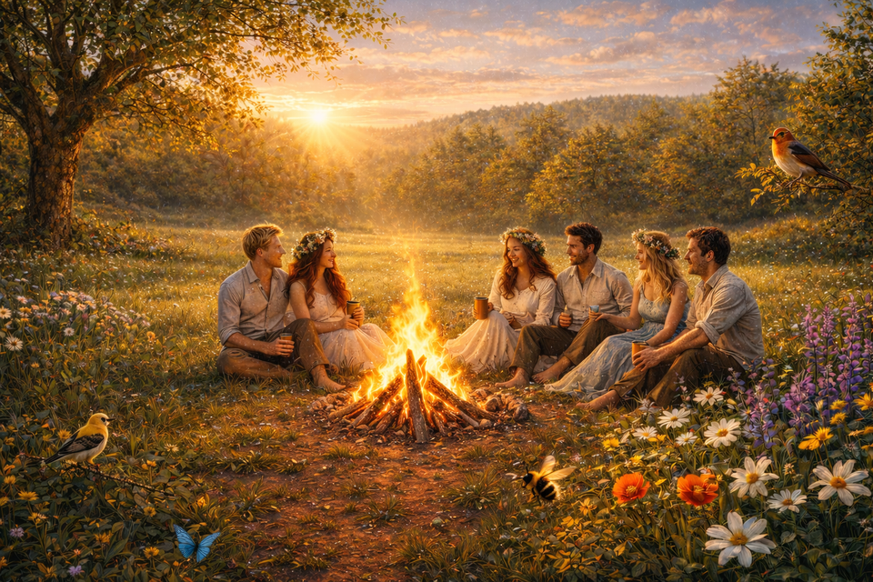 The May Almanac: Folklore, Omens, Spirit Guides, Animal Messengers & Seasonal Rituals