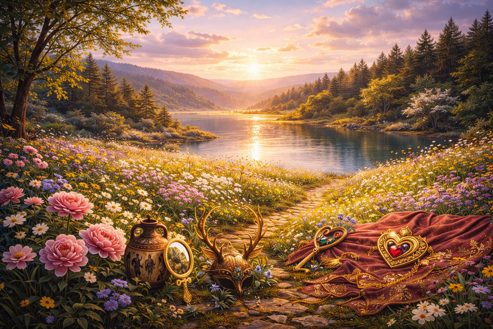 Deities of April: The Sacred Bloom of Becoming