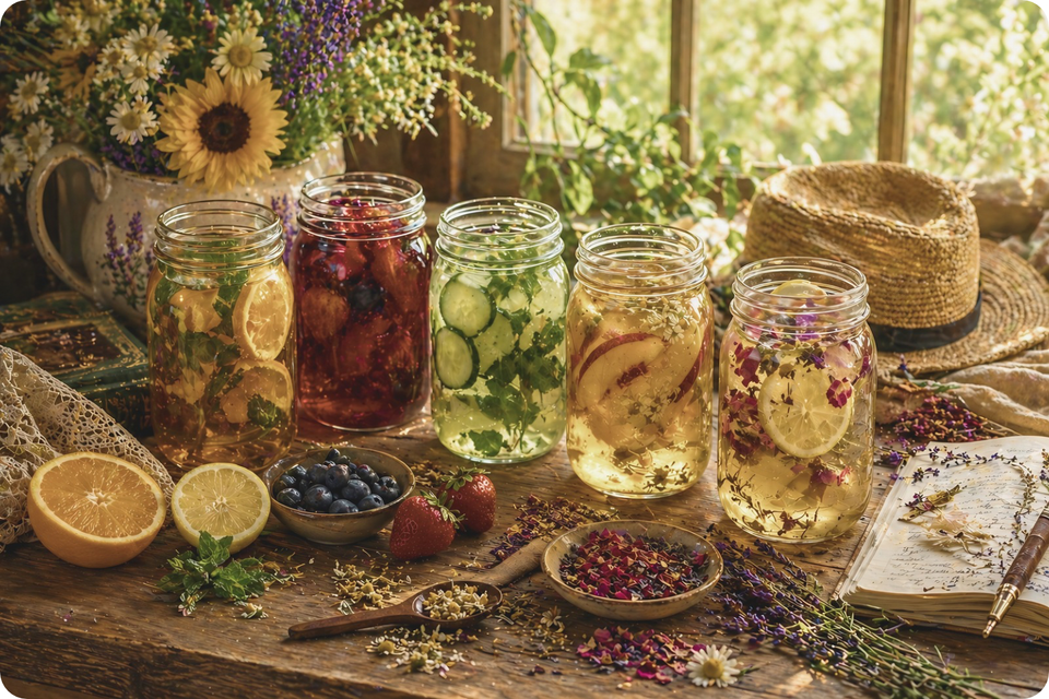 The Tea Grimoire: Summer Recipes for Radiance, Energy, and Sunlit Ritual