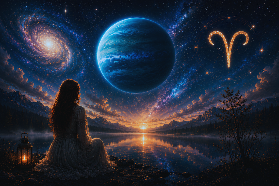Neptune Retrograde in Aries: Returning to the Fire Within