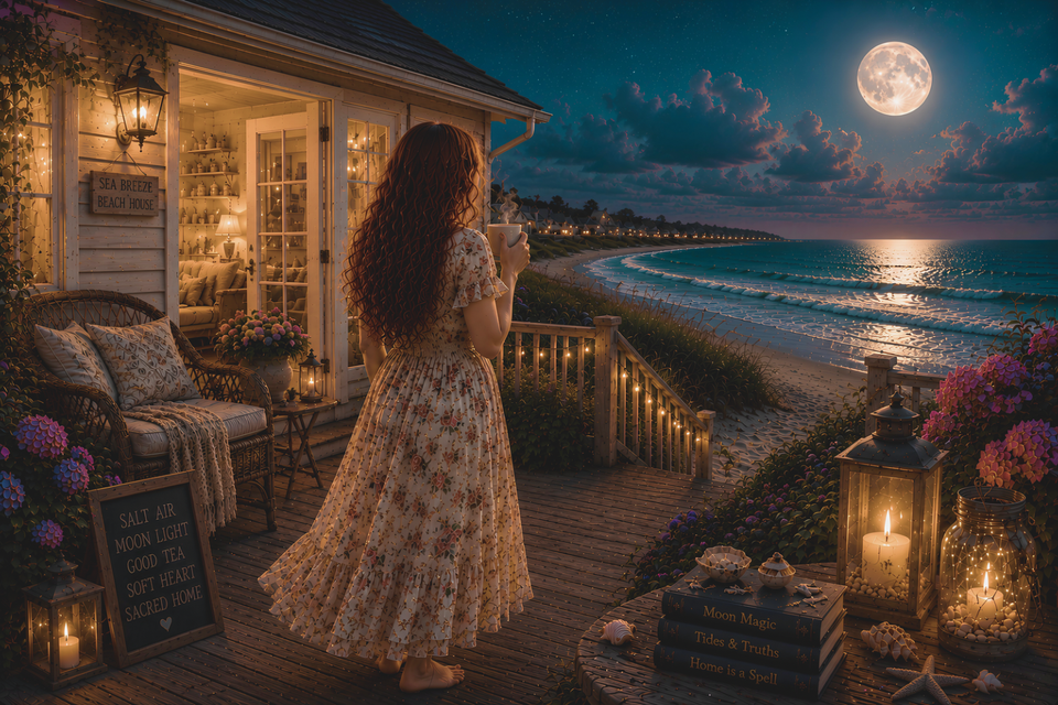 The Zodiac Signs as Witches Series: The Cancer Witch - Moonlight, Home & The Magic of the Heart