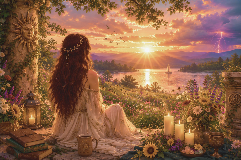 The July Almanac: Folklore, Omens, Spirit Guides, Animal Messengers & Seasonal Rituals