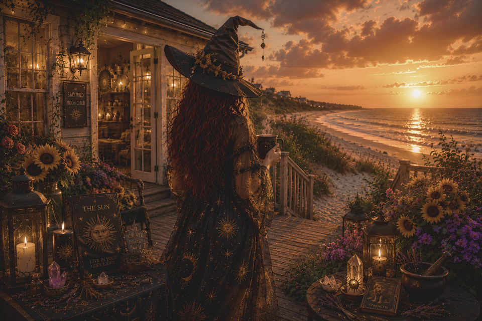 The Zodiac Signs as Witches Series: The Leo Witch - Sunlight, Creativity & the Magic of Being Seen