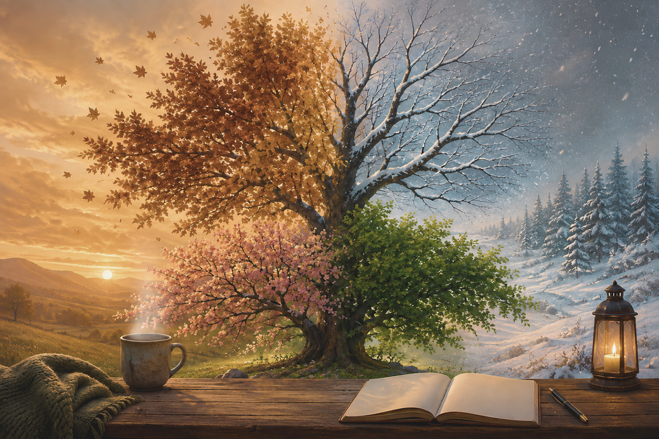 Introducing The Inner Seasons Workbook: A Guided Journey Through Release, Reflection, Renewal & Being