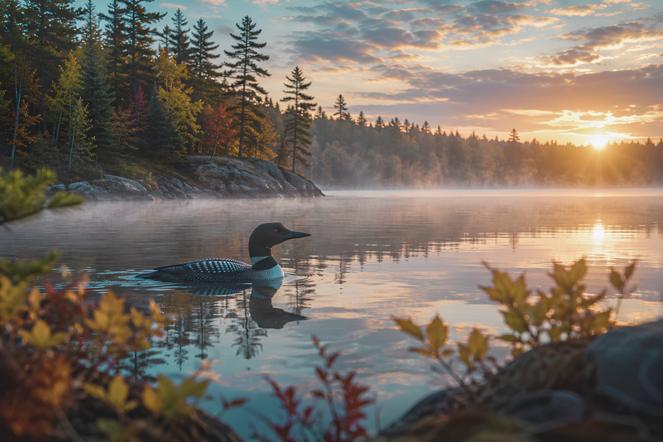 The Animal Messenger Series: The Common Loon - Messenger of Still Waters and Inner Knowing