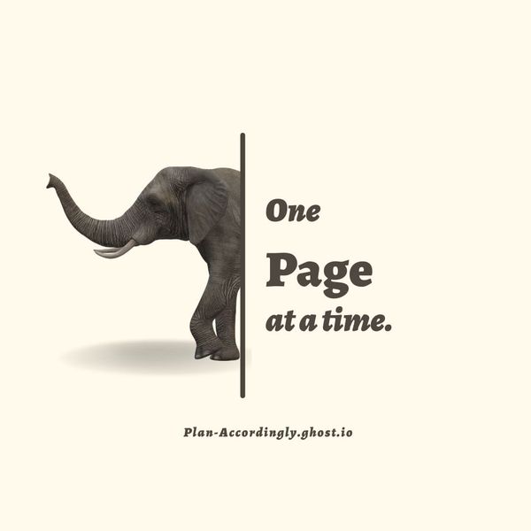 One Page At A Time