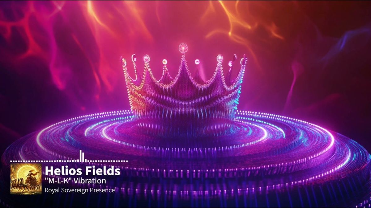 "M-L-K" — The Royal Sovereign Presence (Vibrational Morphic Field – Ancient Phoenician Vibration)