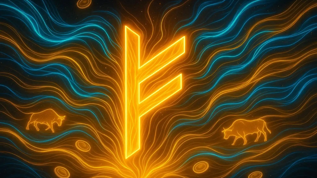 Fehu — Rune of Flowing Wealth, Prosperity and Abundance (Morphic Field)