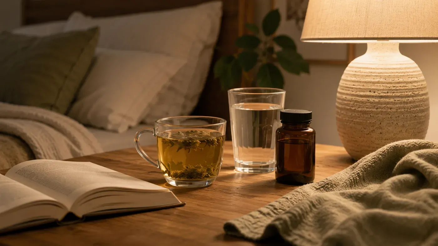 Illustration showing magnesium can be taken morning, midday or evening.