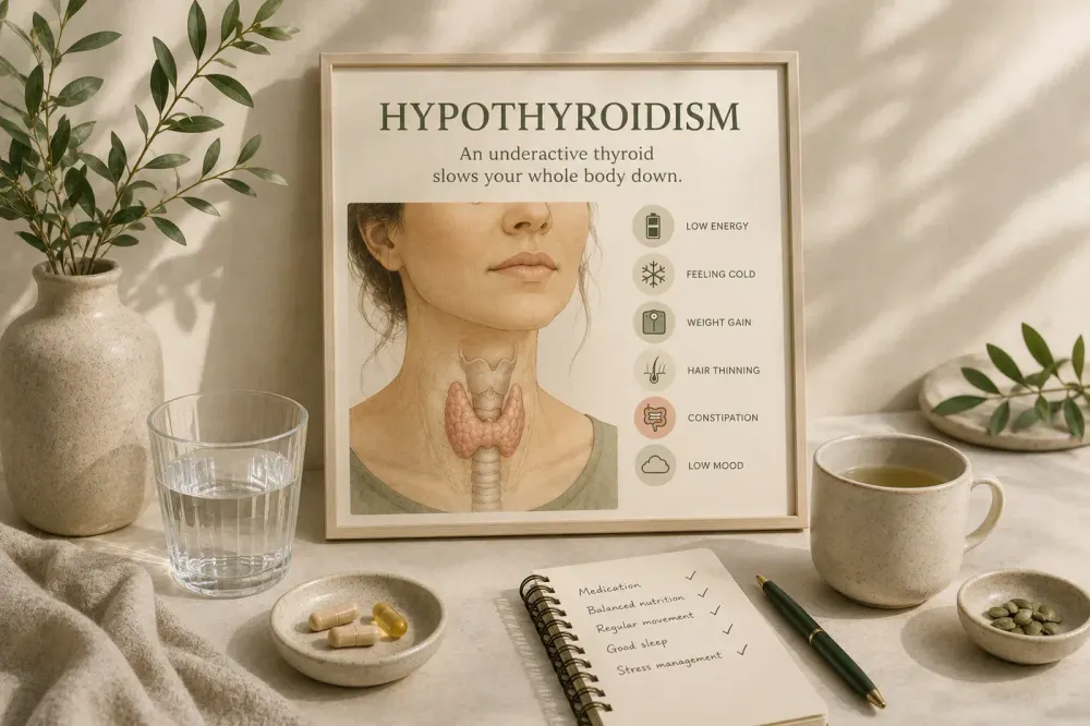 Hypothyroidism in women: an underactive thyroid, explained